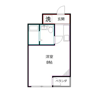アメニティコウヤマ第6ガーデン【2階】の間取り