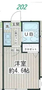 サンシエスタ西谷【2階】の間取り