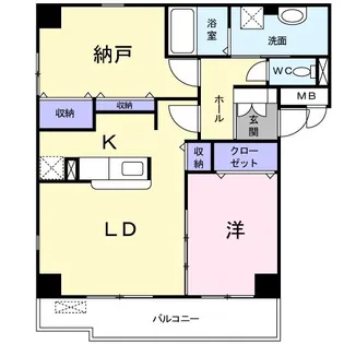 パレ・プレアデス【1階】の間取り