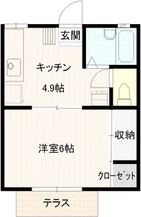 グリーンコーポラス【2階】の間取り