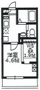 パークサイド五反野【3階】の間取り