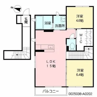 エントピア若葉 III【2階】の間取り