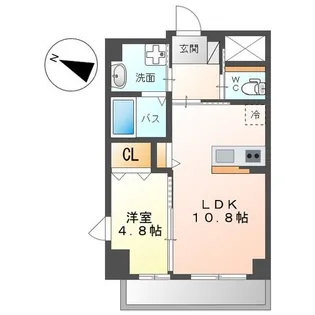 ディベロップビル【2階】の間取り