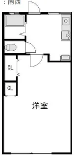 陽光パークハウス【2階】の間取り