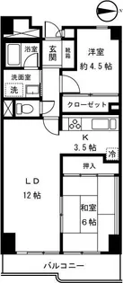 PISO池袋【8階】の間取り