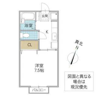 サニーヒルズ薬師台 A【1階】の間取り