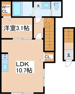 仙台前ルート【2階】の間取り