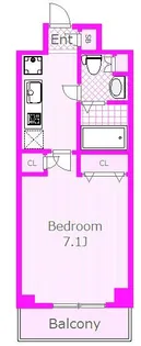 グレイスコート大倉山【2階】の間取り