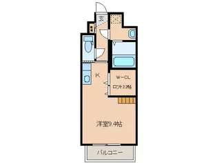 メゾンドール青葉【1階】の間取り