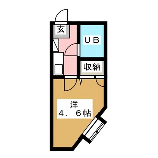 キャッスルクレイン【2階】の間取り