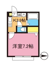 クレールヴェルジュ【1階】の間取り