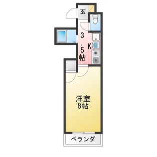 エスターブル池下【6階】の間取り