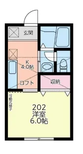 フローラハイビスカス【2階】の間取り