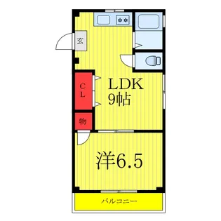 ダイシンコーポ【3階】の間取り