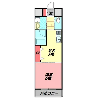 サンフレンドユーPartII【2階】の間取り