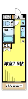 タナック千歳烏山【2階】の間取り