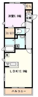 アルカンシェル【2階】の間取り