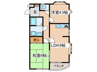 アメニティ相模原【2階】の間取り