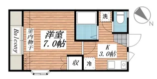 グランデージュFUJI A【2階】の間取り