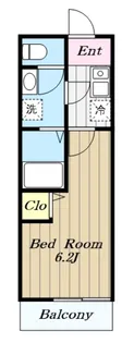 グランフェリオ本厚木【0】【2階】の間取り