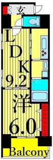 ステラ北進【8階】の間取り