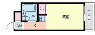 エトワール小金井【4階】の間取り