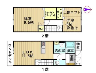 メゾンOYIIの間取り