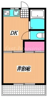 御殿山グリーンハウス【1階】の間取り