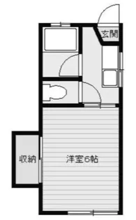ハイムモトヤマ【2階】の間取り