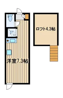トレカーサ大泉学園【1階】の間取り