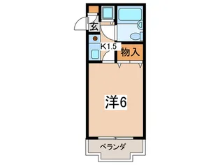 ジョイフル三ツ沢A棟【3階】の間取り