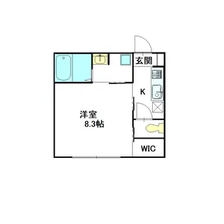 Fenway【1階】の間取り
