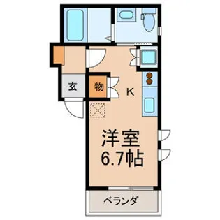サンボナール【2階】の間取り