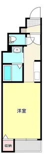 グリーンプレイス矢吹【2階】の間取り