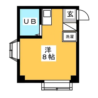 アルファーステージII【3階】の間取り