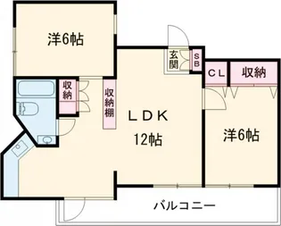 クレアション青砥【3階】の間取り