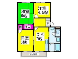 グレイス寺山の間取り