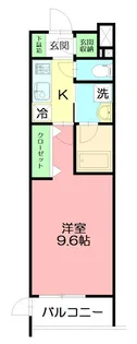 ベルヴュコート湘南【8階】の間取り