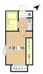 エスポワール【2階】の間取り