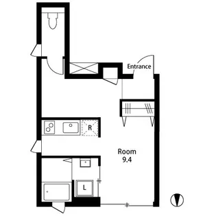 hikarium【1階】の間取り