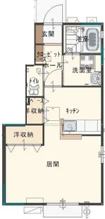 ジョイフレンド C棟【1階】の間取り