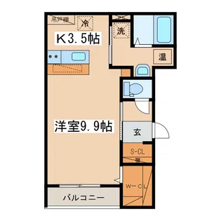 LIEN【2階】の間取り