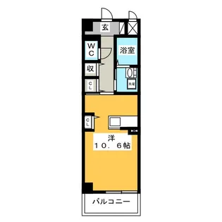 サンリットW I【1階】の間取り