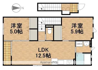 Partenza(パルテンツァ)【2階】の間取り