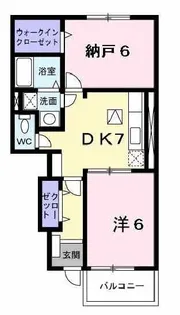 パレット【1階】の間取り
