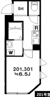Bloom Tower Nishishinjuku【2階】の間取り