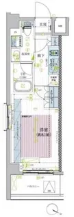 ブライズ蒲田EAST【1階】の間取り