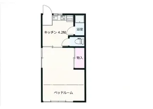 エヌワン【2階】の間取り