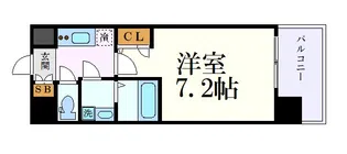 UURコート名古屋名駅【3階】の間取り