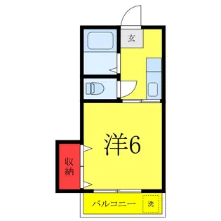 堀家第二ビル【3階】の間取り